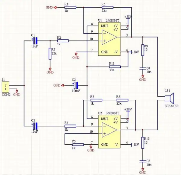 CA30功放机电路图(请给个最简单的功放机电路图?)-第1张图片-技术汇
